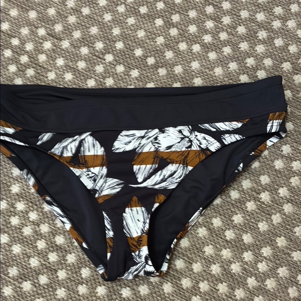 Carve Designs Black and Brown Bikini Swimwear